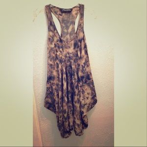 All Saints leopard tank dress
